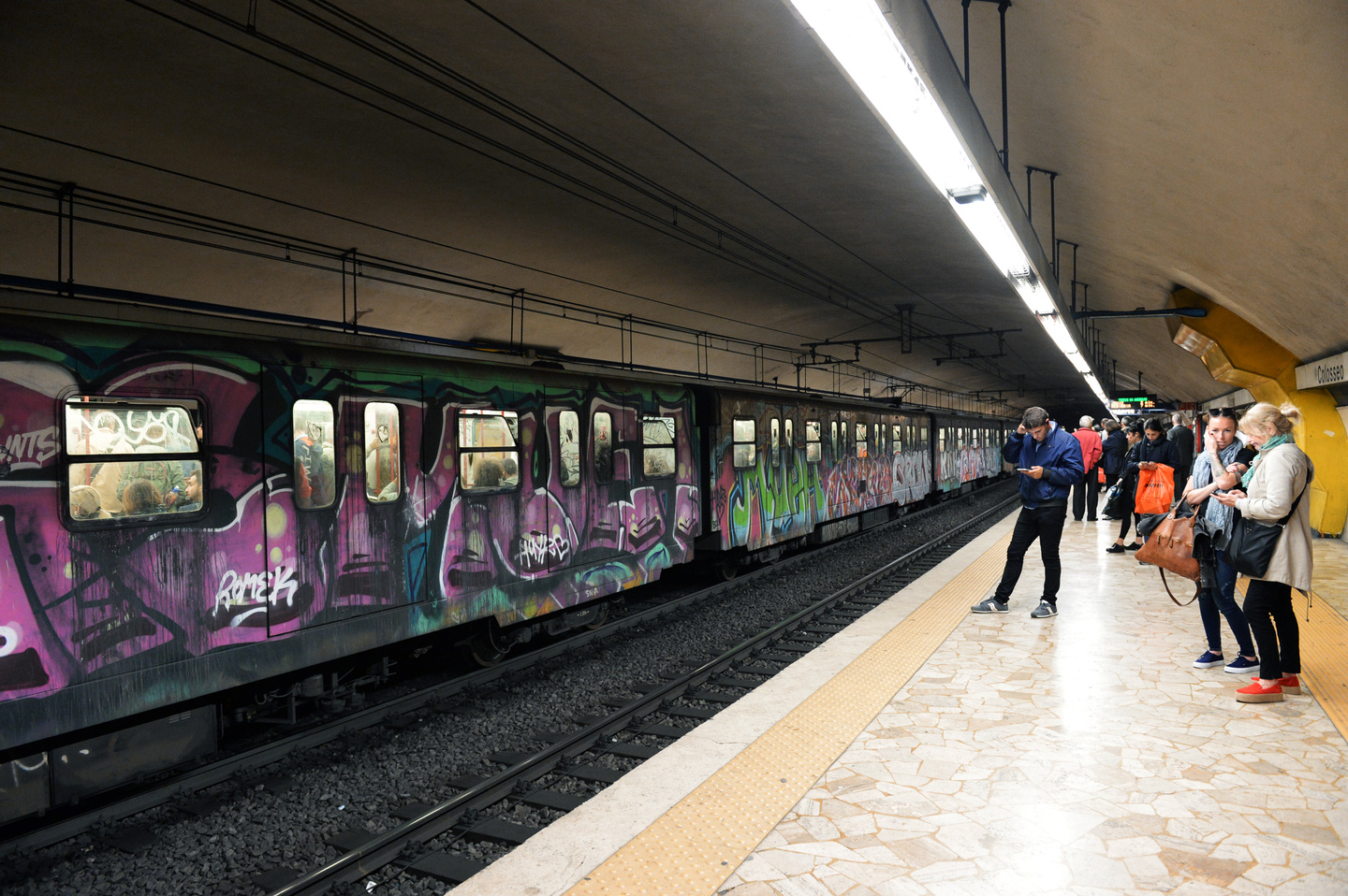метро в италии фото